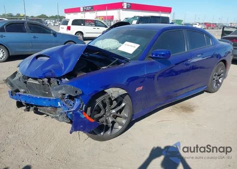 2020 Dodge Charger Scat Pack Rwd из США, поврежденный, VIN 2C3CDXGJ3LH228359